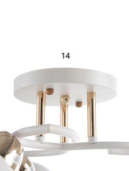 Люстра 20132/3, 3х60Вт, E27, 52х52х23 см