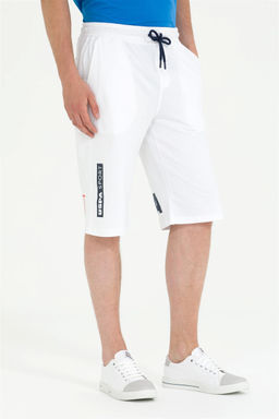 Мужские белые вязаные шорты - U.s. polo assn фото 9