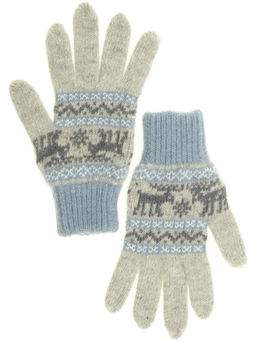 Перчатки женские "Лоси" 5315-6