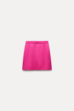 BASIC PLAIN KNIT SKIRT - Zara фото 10