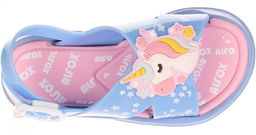 Сандалии Alfox A6381_голубой