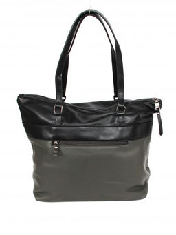 Сумка женская искусственная кожа BT-V 7640, 1отд+карм/перег, плечевой ремень, черный/серый SALE 262521 - Adelia фото 7