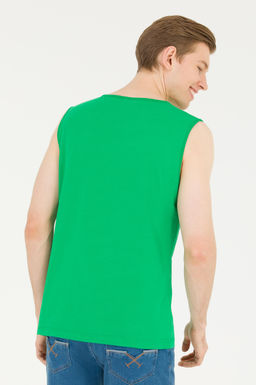 Мужская футболка Apple Green с круглым вырезом - U.s. polo assn фото 5