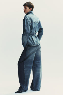 TRF LONG DENIM JACKET - Zara фото 6