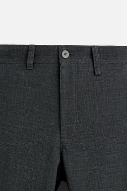 TEXTURED COMFORT TROUSERS - Zara фото 17