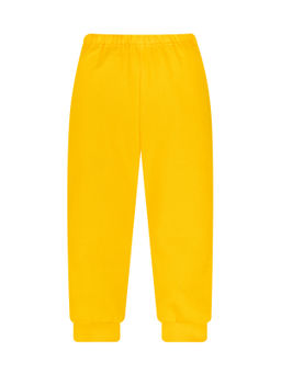 Брюки детские желтые
