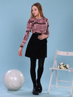 Лонгслив "Поэзия" розовый