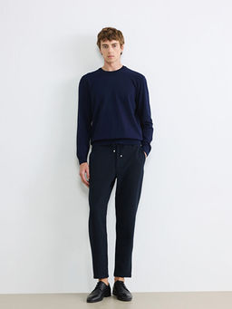 Bisiklet Yaka Erkek Triko Kazak