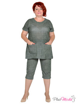 Туника Модель №1957 размеры 44-84 - Plusmoda фото 4