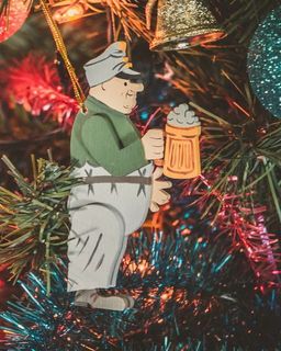 Декоративные новогодние украшения: Швейк с пивом 6011