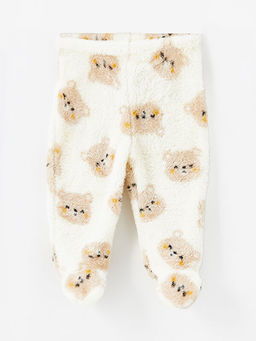 Kap??onlu Bask?l? Erkek Bebek H?rka ve Pantolon 2li Tak?m - Waikiki фото 3