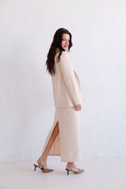 Martichelli Юбка кремовая  фото 3