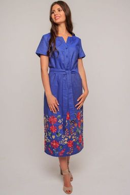 Платье жен.арт.874/1-1,индиго - Binita фото 2