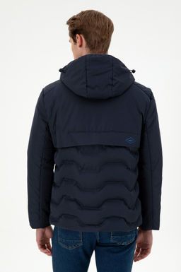 Мужское темно-синее пальто - U.s. polo assn фото 5