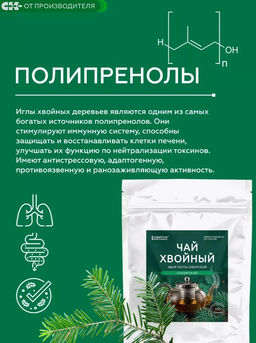 Хвойный чай Сибирский (напиток чайный), 100 г