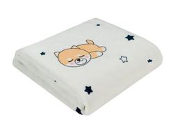 Покрывало-плед Собачки фланель-микрофибра 150*200 см. - Лен поволжья фото 2