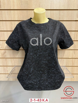 Футболка женская из хлопка