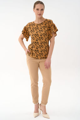 Блузка Кимоно (карамель)