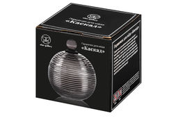 Горшочек д/меда 300 мл 10,7*10,7*13,5 см Каскад серый, стекло - Elan gallery фото 8