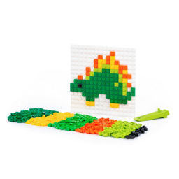 Конструктор Классик Мозаика №3 (динозавры) (350 элементов) (в пакете)