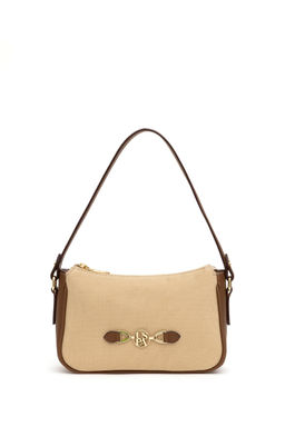 U. S. Polo Assn / Женская бежевая сумка через плечо