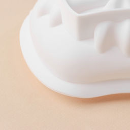 Форма для выпечки и муссовых десертов KONFINETTA Сердце с бантом, 19?17?6,5 см, цвет белый  фото 5