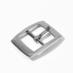 Цена за 5 шт. Пряжка для ремня, 3,2 2,2 см, 17 мм, цвет серебряный - Арт узор фото 2