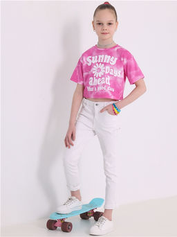 Укороченная футболка