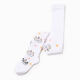 Колготки детские KAFTAN «Зверята», рост 92-98 см, белые