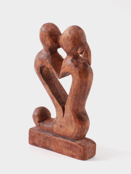 Сувенир Поцелуй, 15?9?3.5 см, дерево