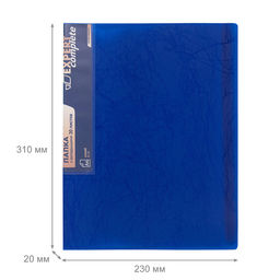 Expert Complete Premier Папка с вкладышами 30 л. A4 600 мкм 20 мм волокно 6 шт. синий new EC211630002