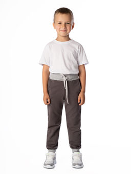 Брюки детские серые