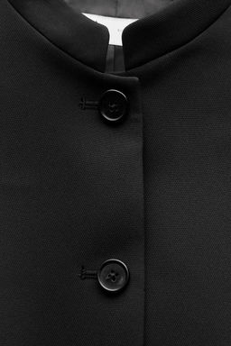 ZW COLLECTION CROPPED BUTTONED JACKET - Zara фото 7