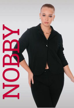 NOBBY, Блайзер 004-214/1 (черный футер)