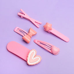 Набор заколок для волос "Нежность" в пакете