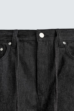 RELAXED FLARE FIT JEANS - Zara фото 9