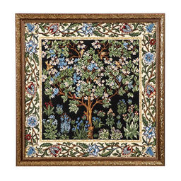 Гобеленовая картина Древо жизни Морис 50х50 см