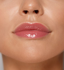 LuxVisage Блеск-плампер для губ LIP volumizer hot vanilla, тон 308 Spicy Rose, Unicorn 2.9г - Golden rose фото 3