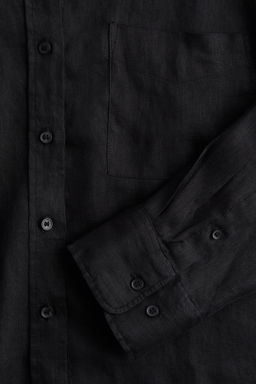 Camisa oversize de lino - H&m фото 2