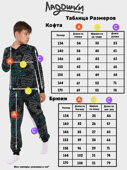 Пижама "Макар" синий