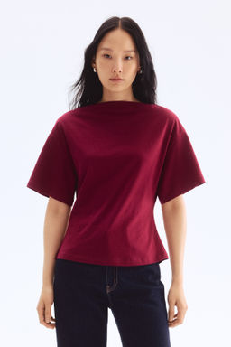 Top de algod?n con escote barco - H&m фото 5