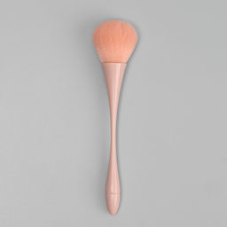 Кисть для смахивания опила, 20 см, розовая