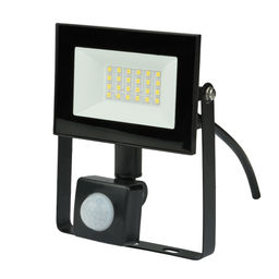 ULF-F62-30W/6500K SENSOR IP54 200-240В BLACK Прожектор светодиодный с датчиком движения и освещенности. Дневной свет (6500K). Корпус черный. TM Uniel