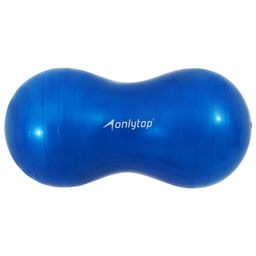 Фитбол «Гантель» ONLYTOP, 75×38×38 см, 900 г, цвет МИКС