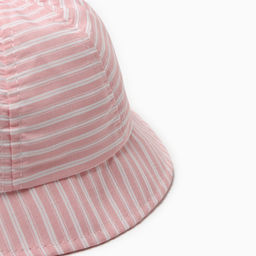 Панама детская MINAKU «Полосатик», размер 46, розовая