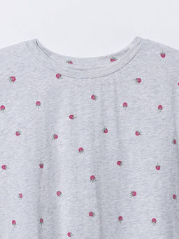 Комплект домашний женский свободного кроя серый - Mark formelle фото 5