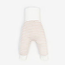 Ползунки-штанишки Крошка Я, BASIC LINE, рост 80-86 см, полоска бежевая  фото 9