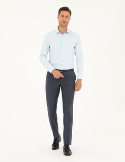 A__k Mavi Slim Fit Arm_rl_ Uzun Kollu G_mlek - Pierre cardin фото 4