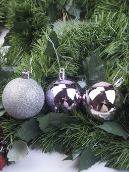 Новогодние Шары голубые 2024г - Family фото 2