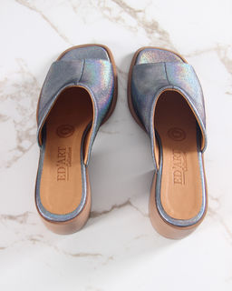 Сабо 4012.23663br.Черный ибица+коричневый